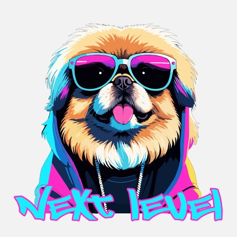 Pekingese Next Level Löwenhund Hund Geschenk