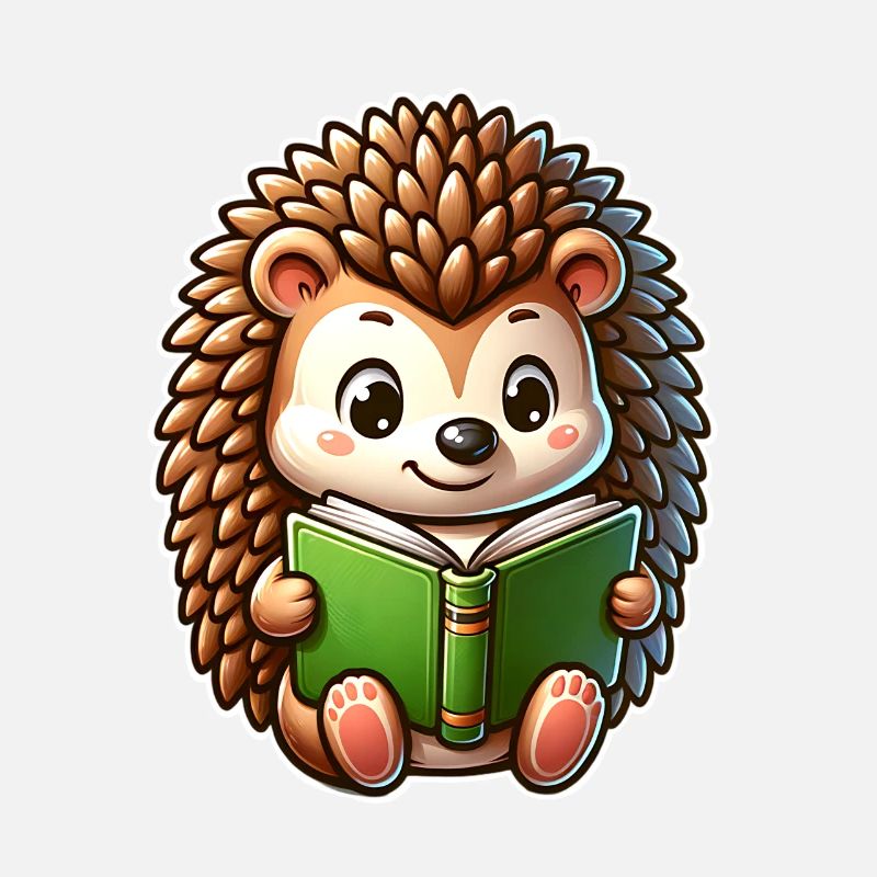 Igel Lesen Buch Bücher
