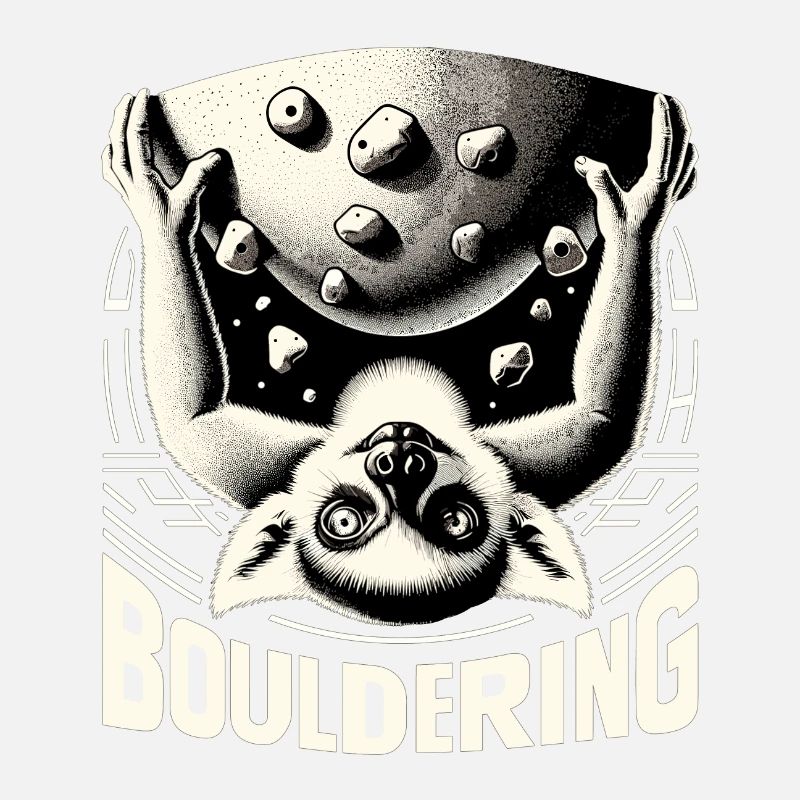Bouldern Lemur Klettern Geschenk