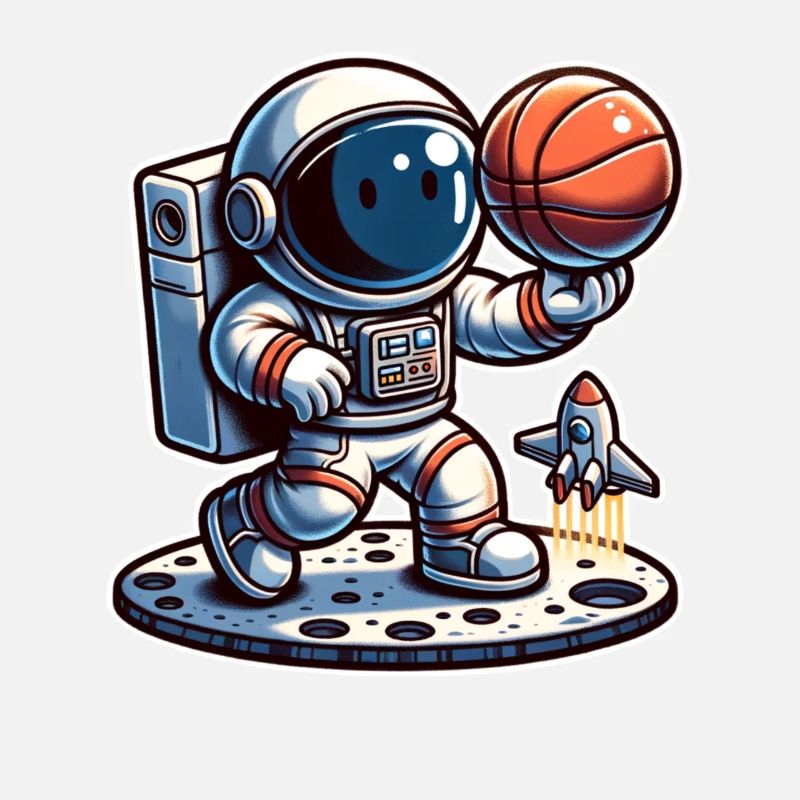 Basketball Astronaut