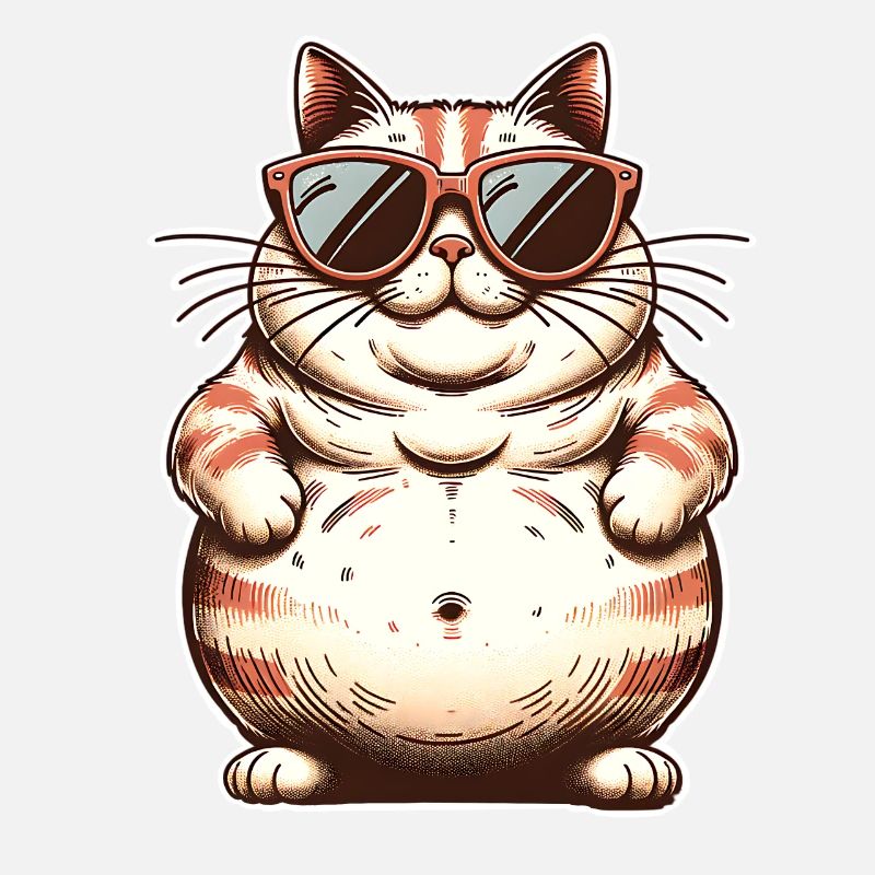 Dicke Coole Katze