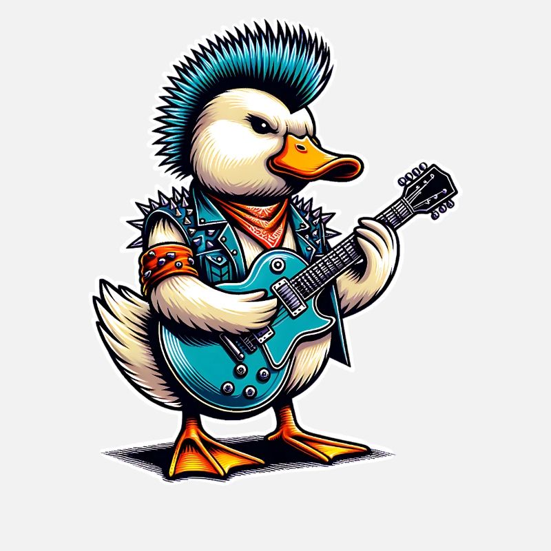 Duck Rock and Roll Guitariste