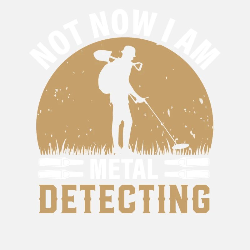 not now i am metal detecting