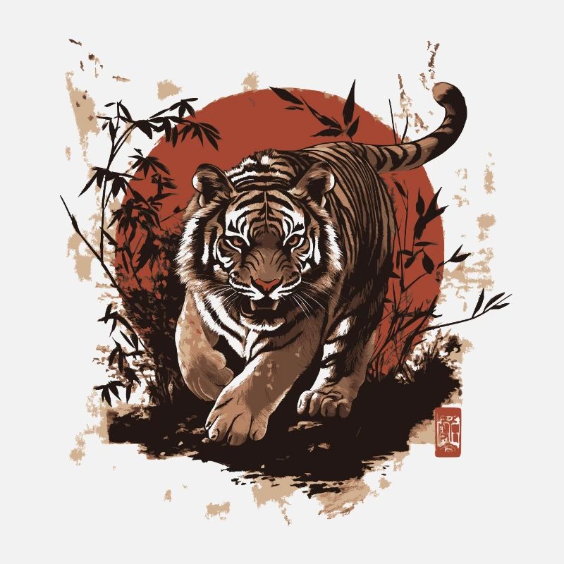 Tiger Japan Stil