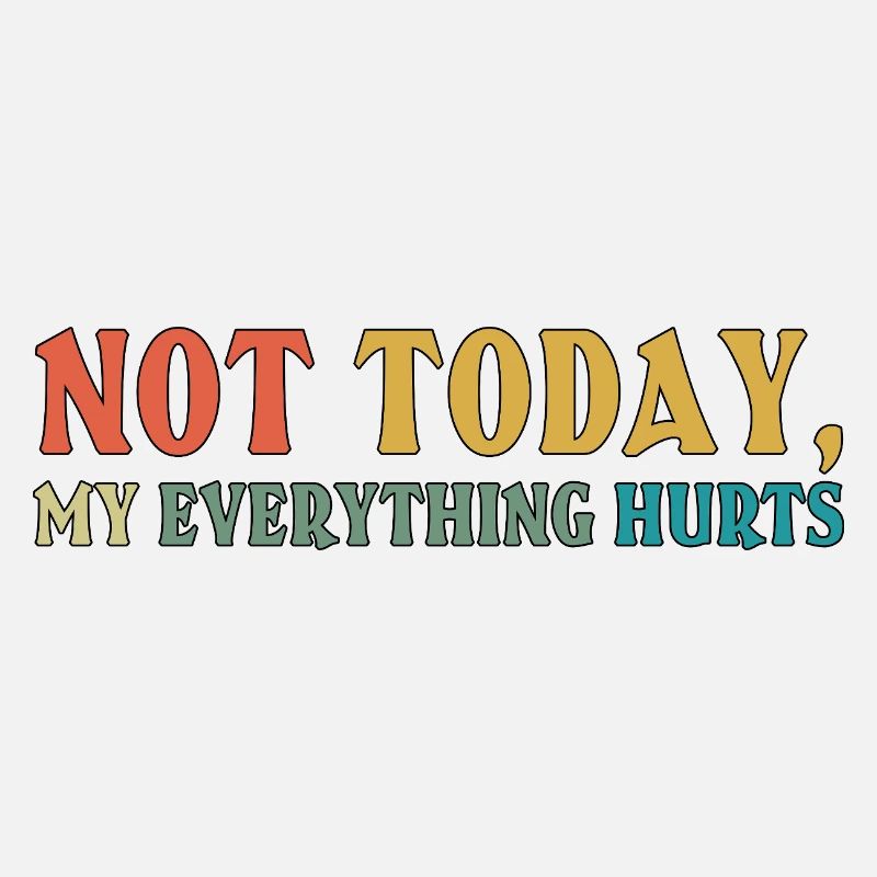 Not Today Fibromyalgie-Bewusstsein