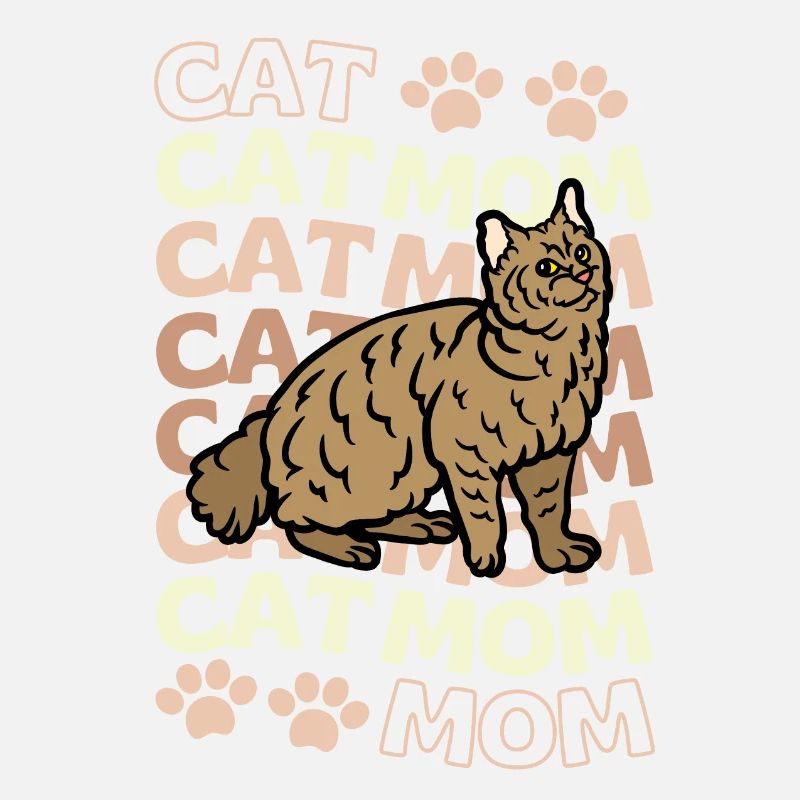 Cute Pixie Bob Cat Mom