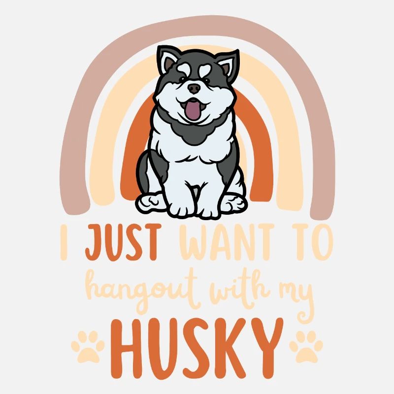 Süßer Husky welpe Kawaii