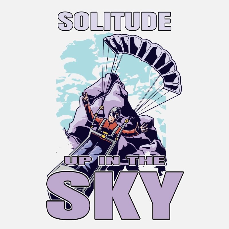 Solitude dans le ciel – Parapente