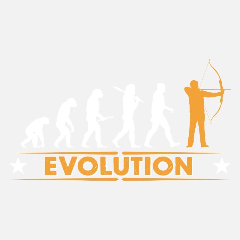 Bogenschiessen Evolution - orange/weiss