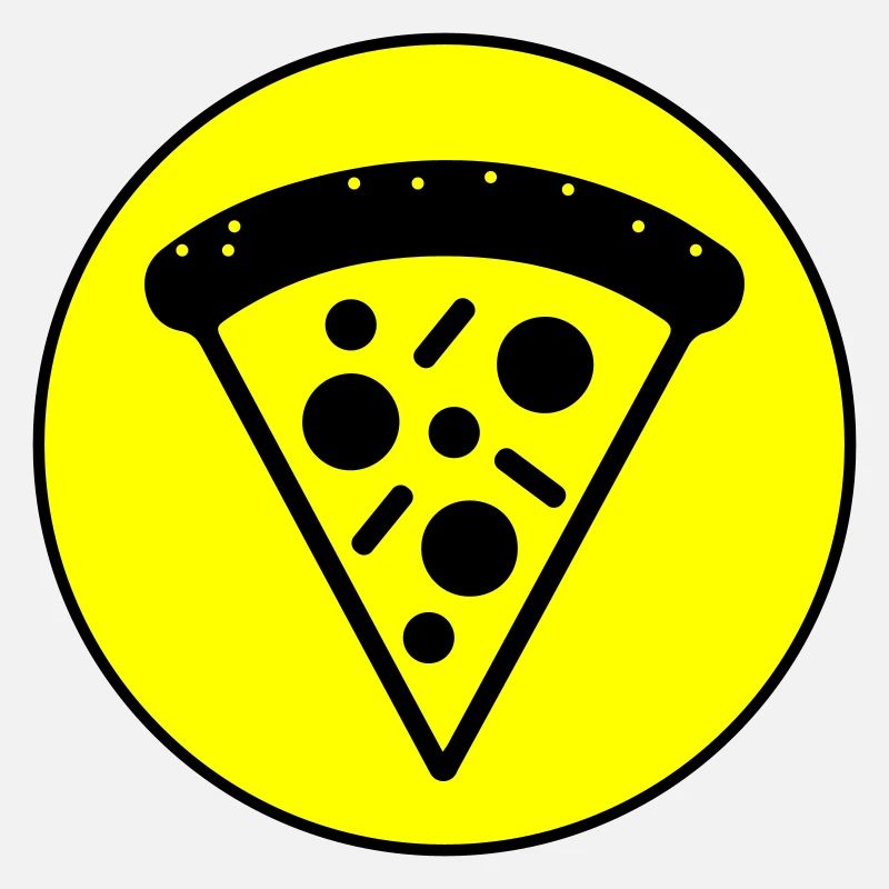 Pizza Icon Circle