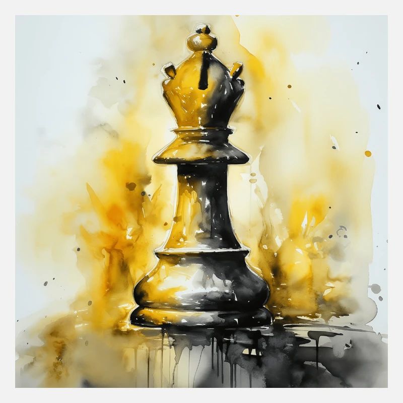 Évêque d’échecs jaune