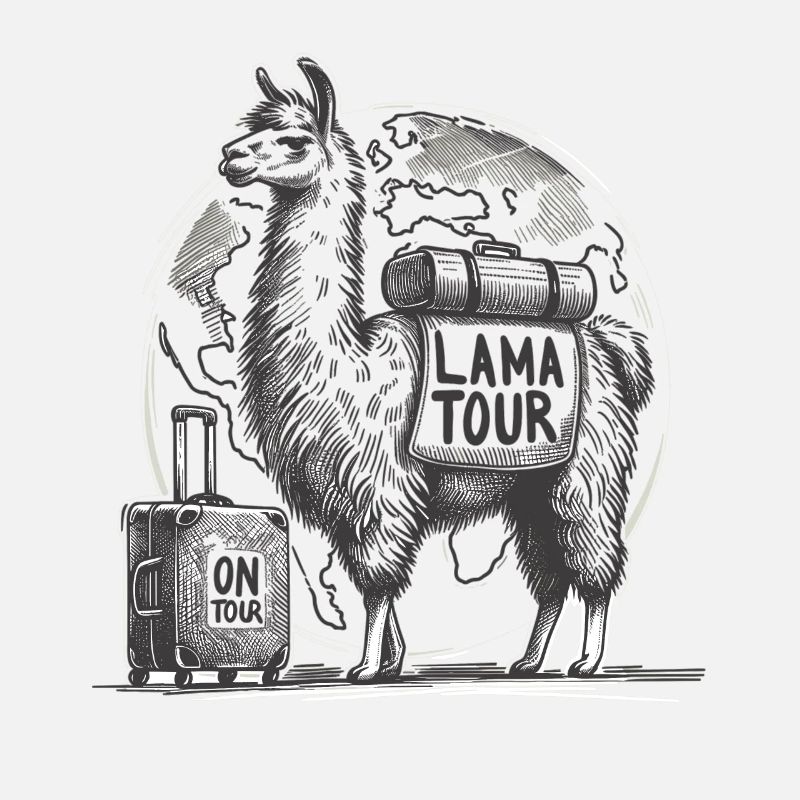 Llama on Tour: Adventurous on the road