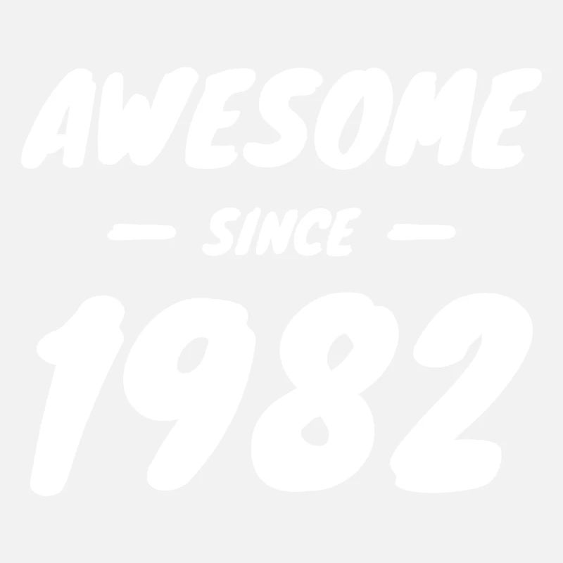 1982 Geburtsjahr Awesome Since 1982 Geschenkidee