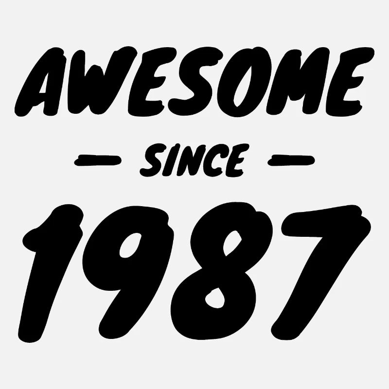 1987 Vintage Awesome Since 1987 Gift idea