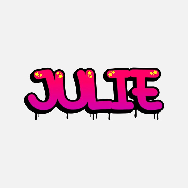 Graffiti-Name Julie