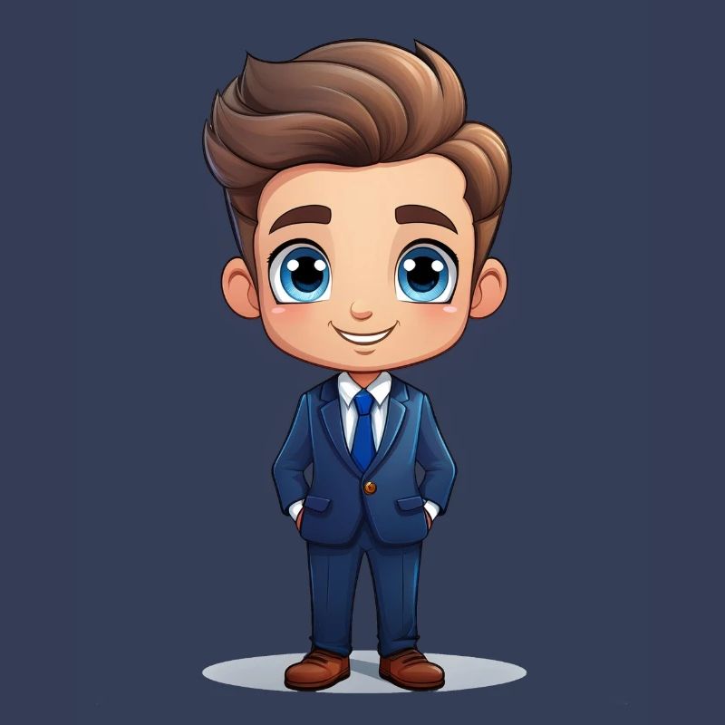 Geschäftsmann oder Businessmann