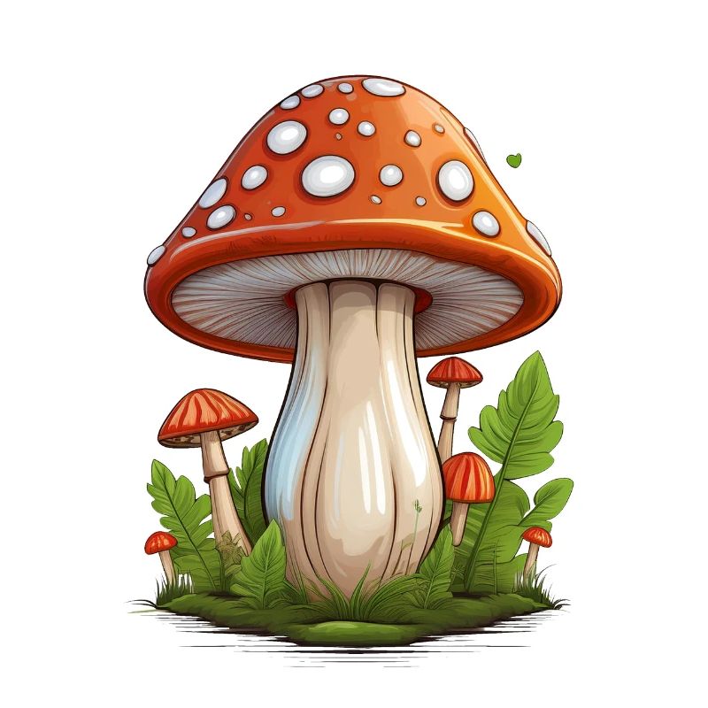 Toadstool brings good luck