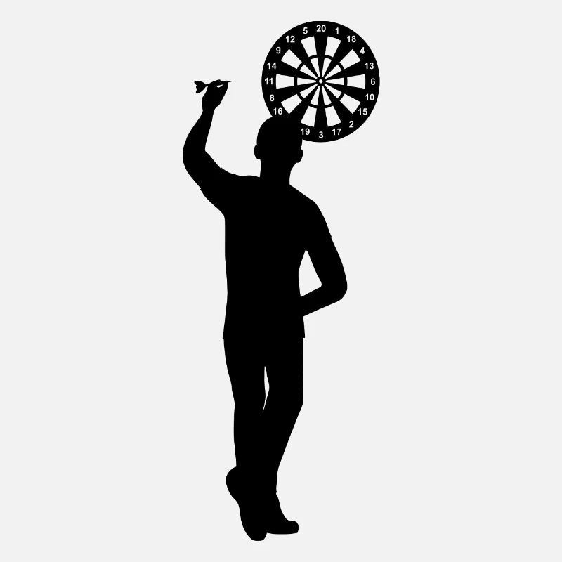 Dart for left-handers