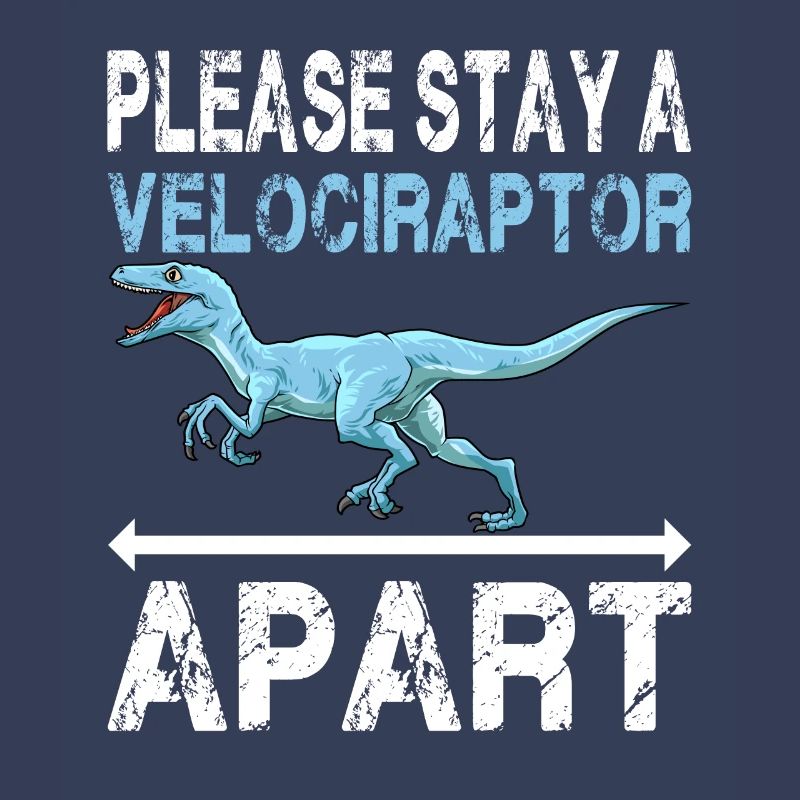 Bitte einen Velociraptor Abstand halten