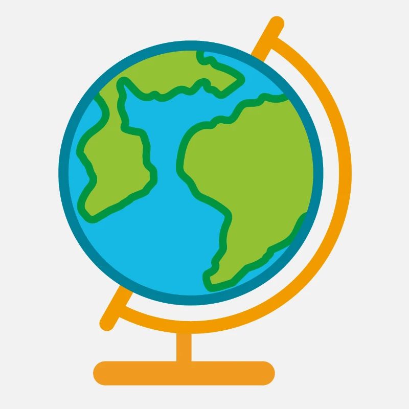 Globe Géographie du monde