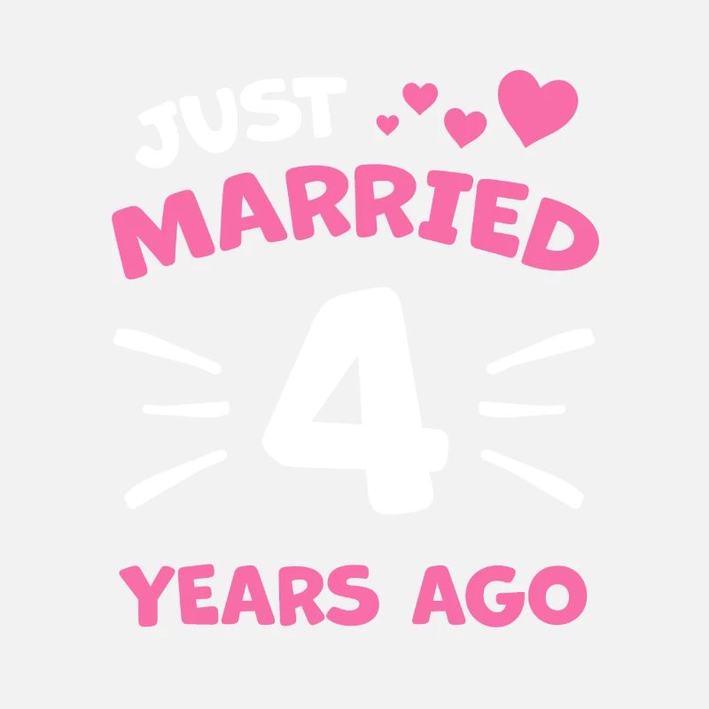 4. Hochzeitstag Ehepaar Geschenk