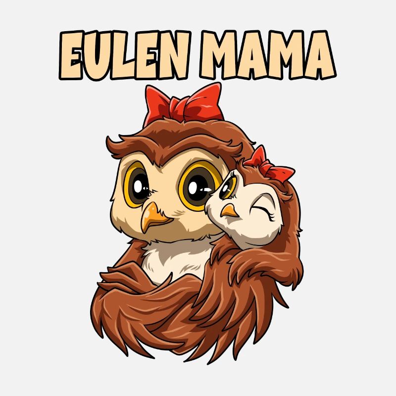 Eulen Mama Muttertag Mami Mutter für eine Mama