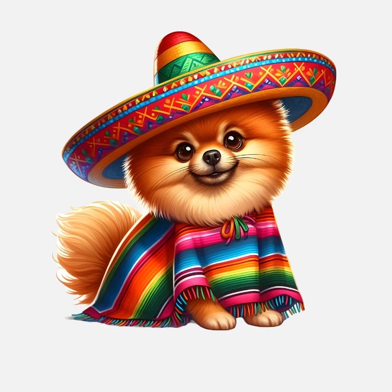 Cinco de Mayo Pomeranian