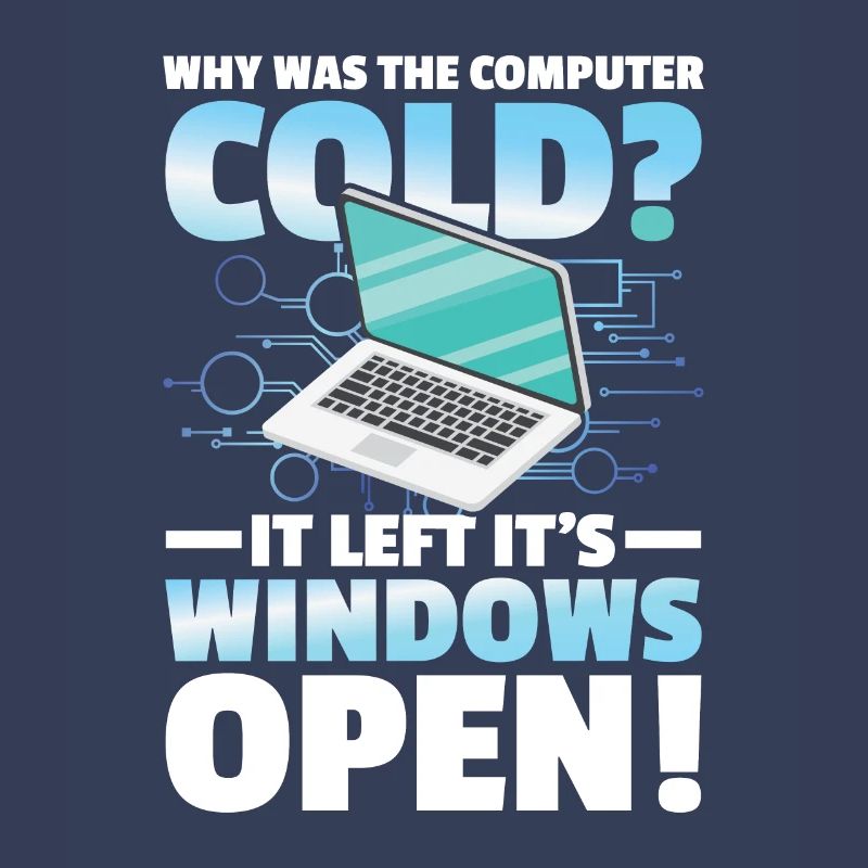 Why Was The Computer cold Left Its Windows Open