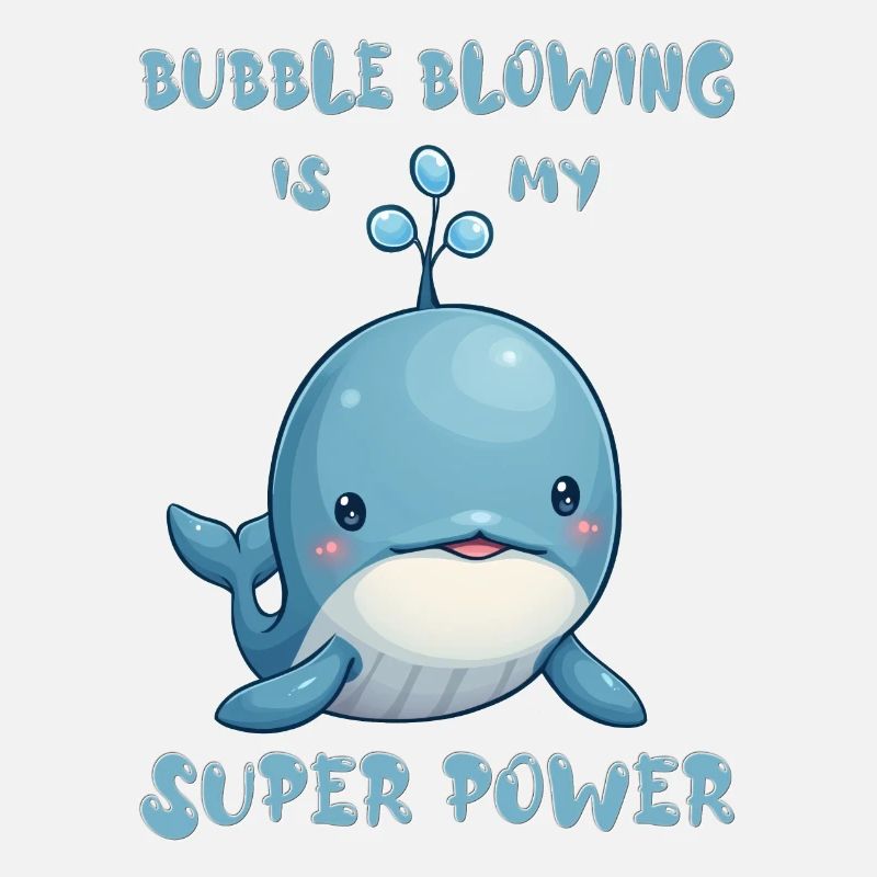 Bubble blowing is my super power