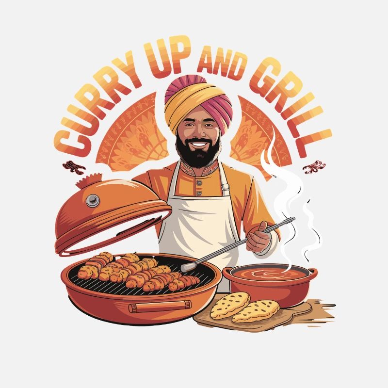 Curry Up et Grill BBQ Inde Cuisson