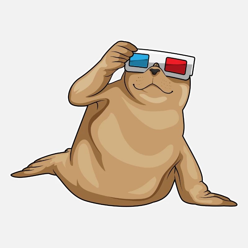 Seehund Brille