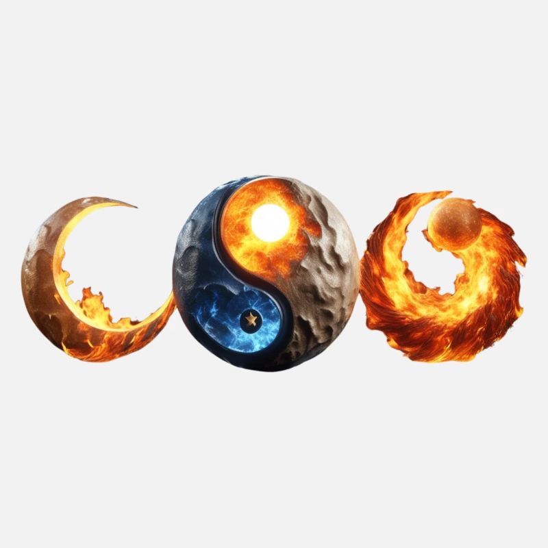 Planets on fire