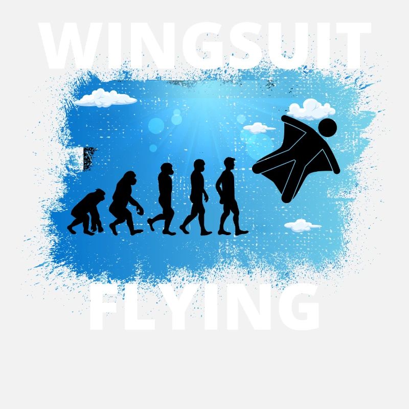 Wingsuit volant Base Jumping Skydiving Evolution