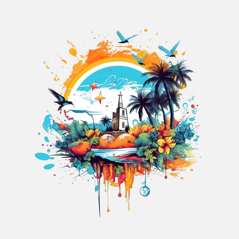Sommerliches Design