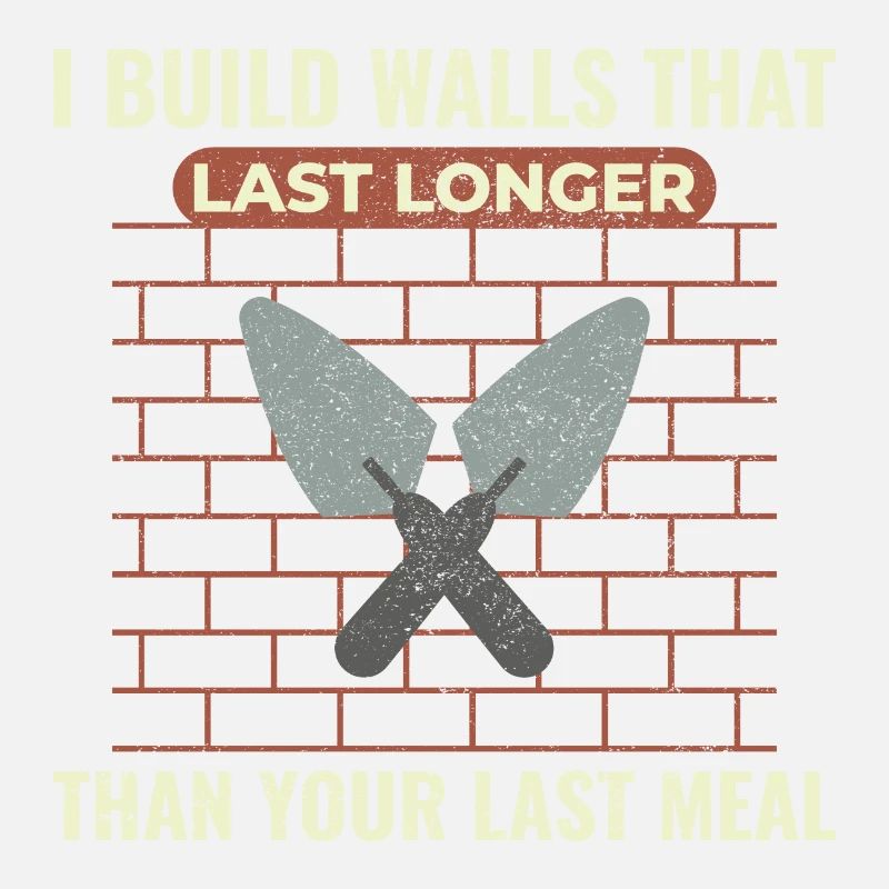 Bricklayer Masonry Construction Job Wall Builder