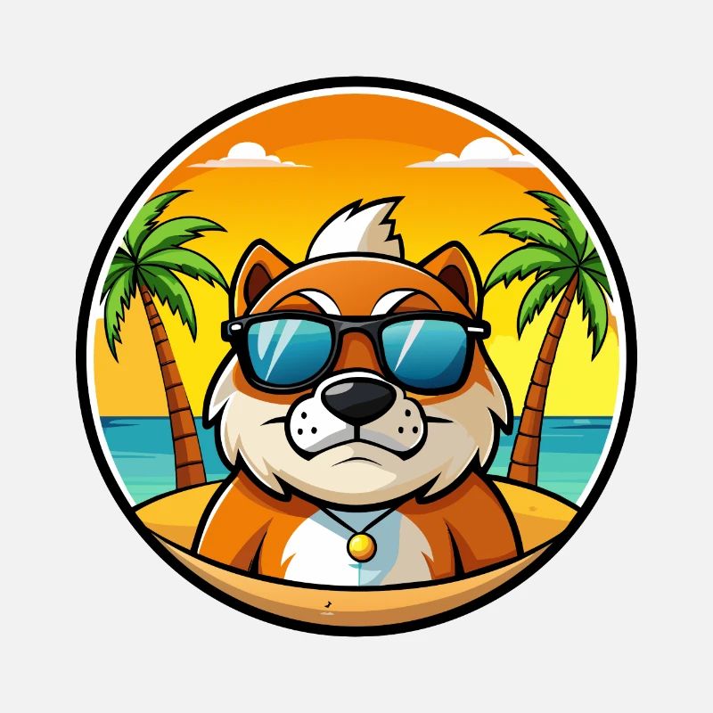 Lunettes de soleil de chasse de race de chien de garde de Moscou plage