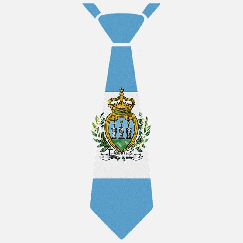 Cravate de Saint-Marin – Conception du drapeau