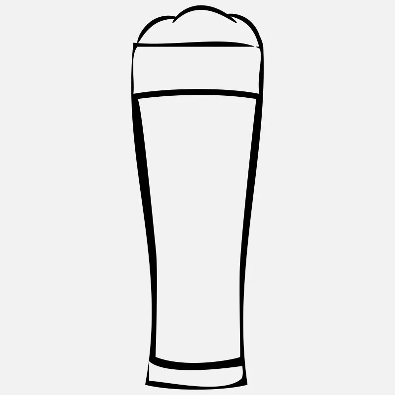 Bier trinken Bierglas