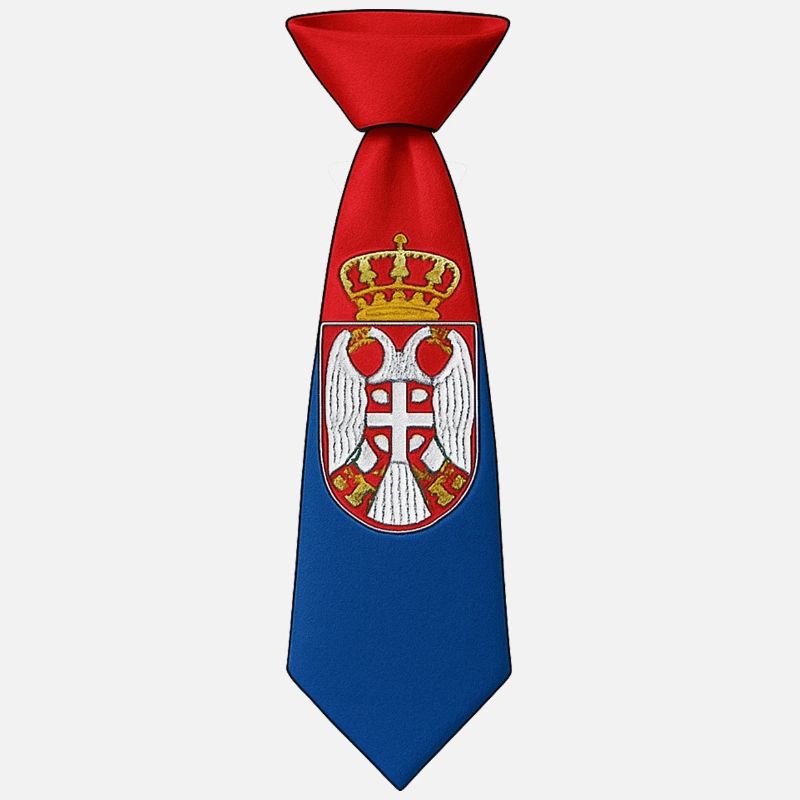 Cravate Serbie – Conception du drapeau