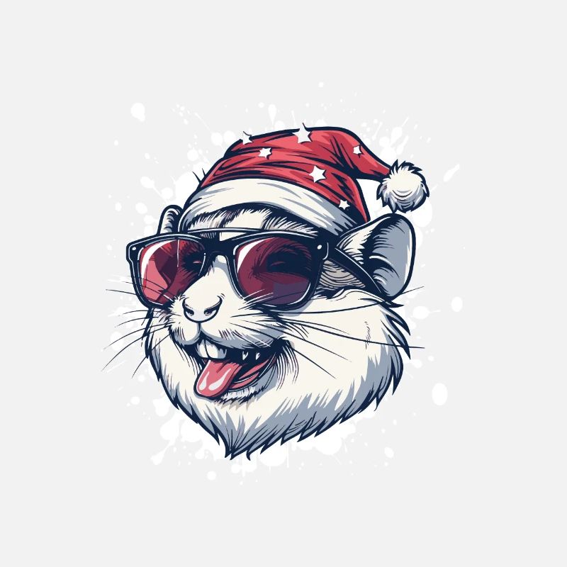 Hamster Weihnachten Lustig