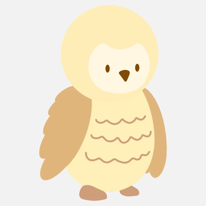 petite chouette beige
