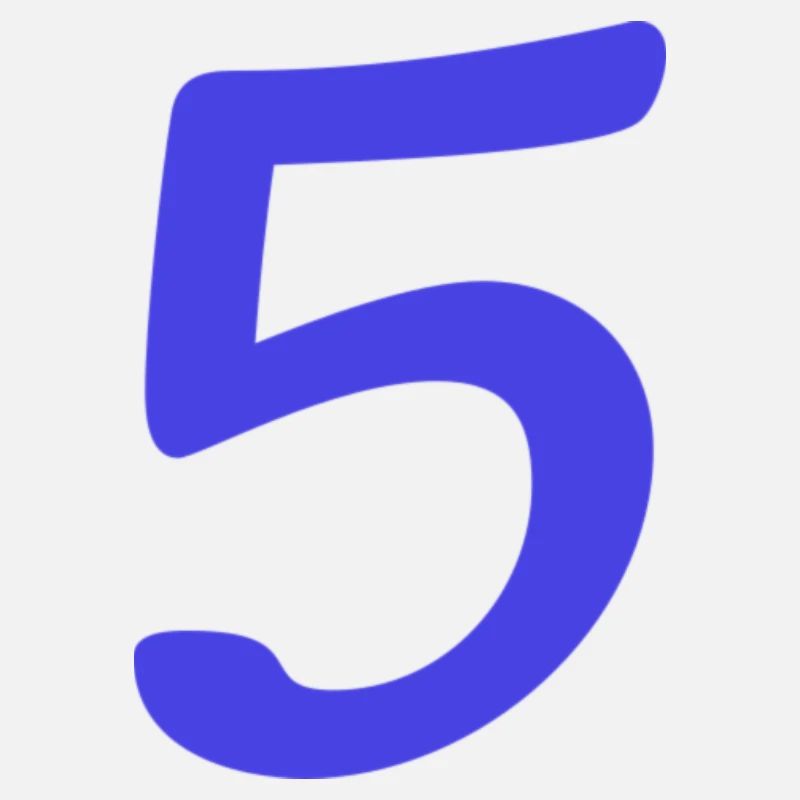 5. 5 ANS. 5e ANNIVERSAIRE. ANNIVERSAIRE 5 ANS. 5.
