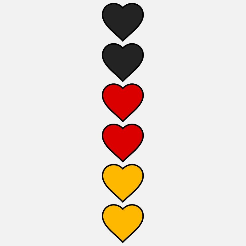 Germany Hearts