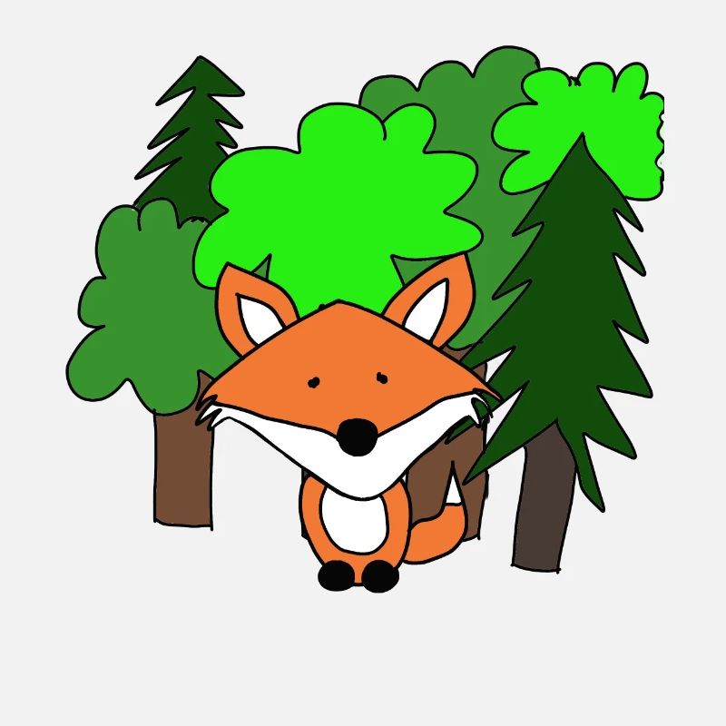 Fuchs im Wald