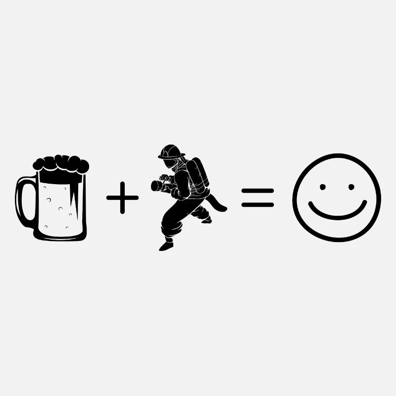 Beer Smile Face and Fire Brigade -