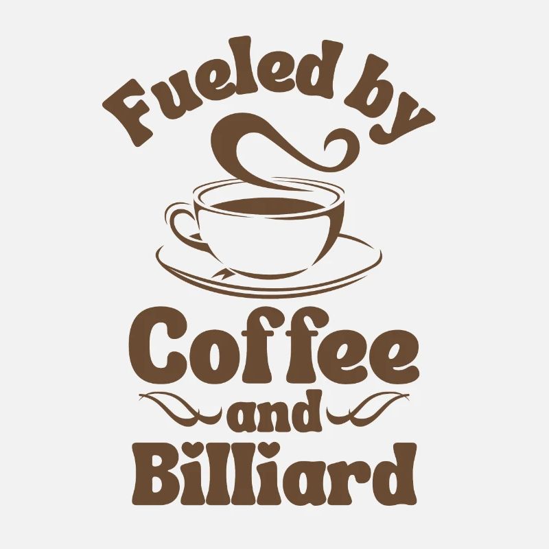 Amateur de billard café