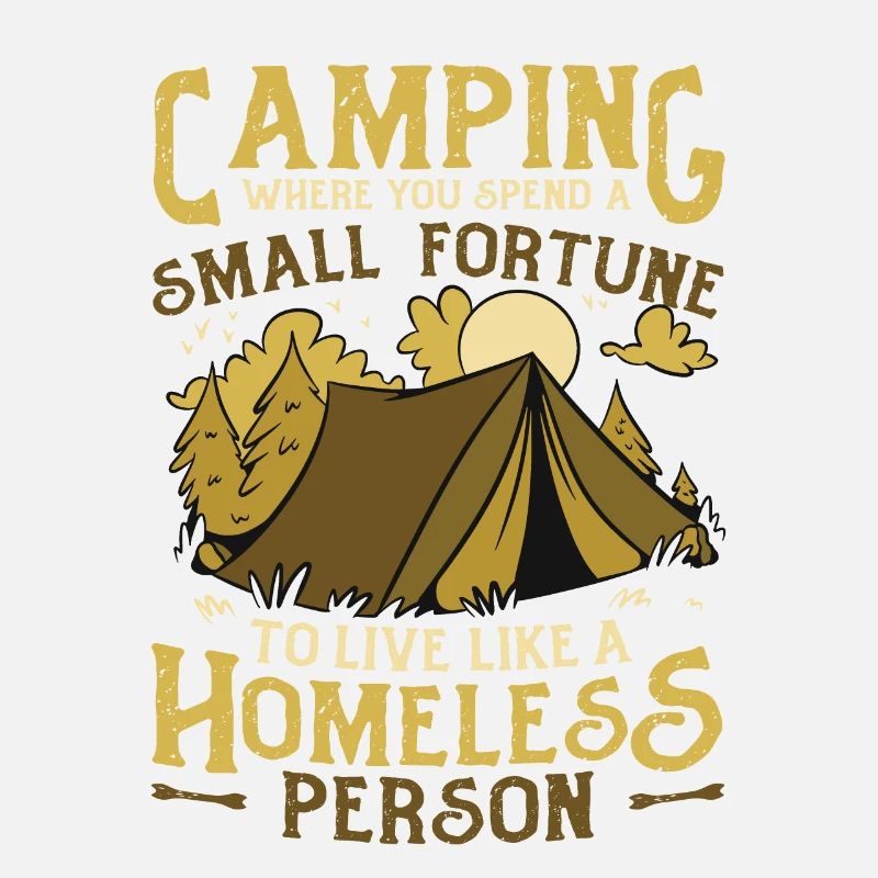 Camping, dépensez une petite fortune.