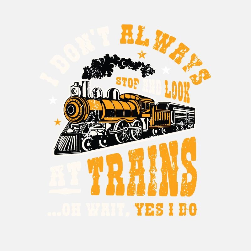 Arrêtez-vous et regardez les trains.