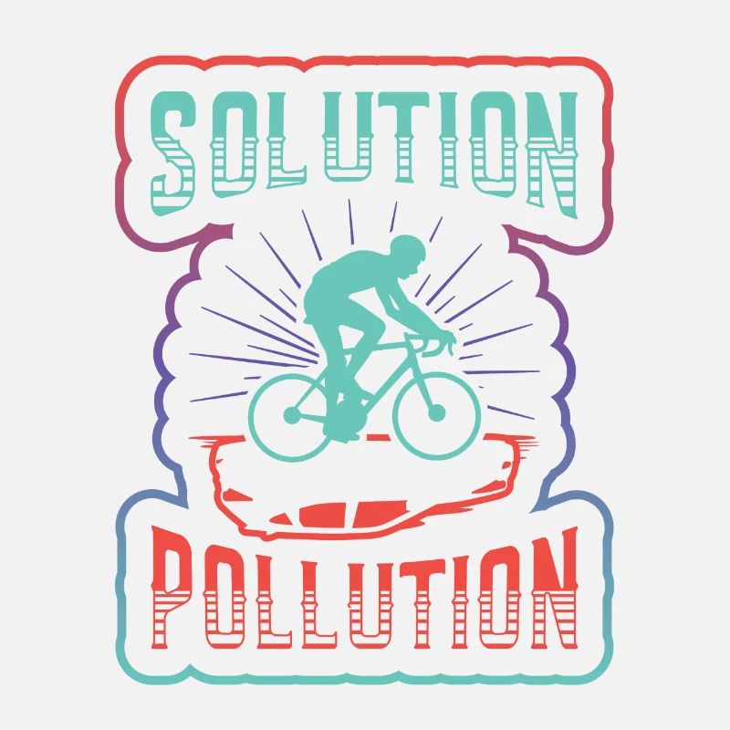 Polution Solution Environmental Protection Cycling.