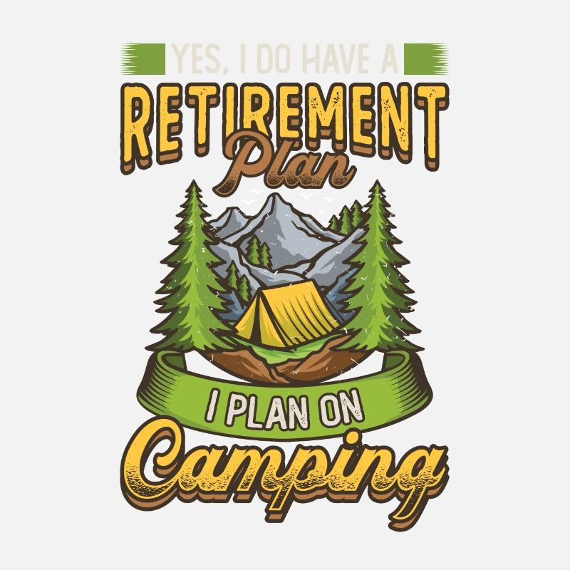 Ruhestandsplan Camping, Ruhestandscamper.